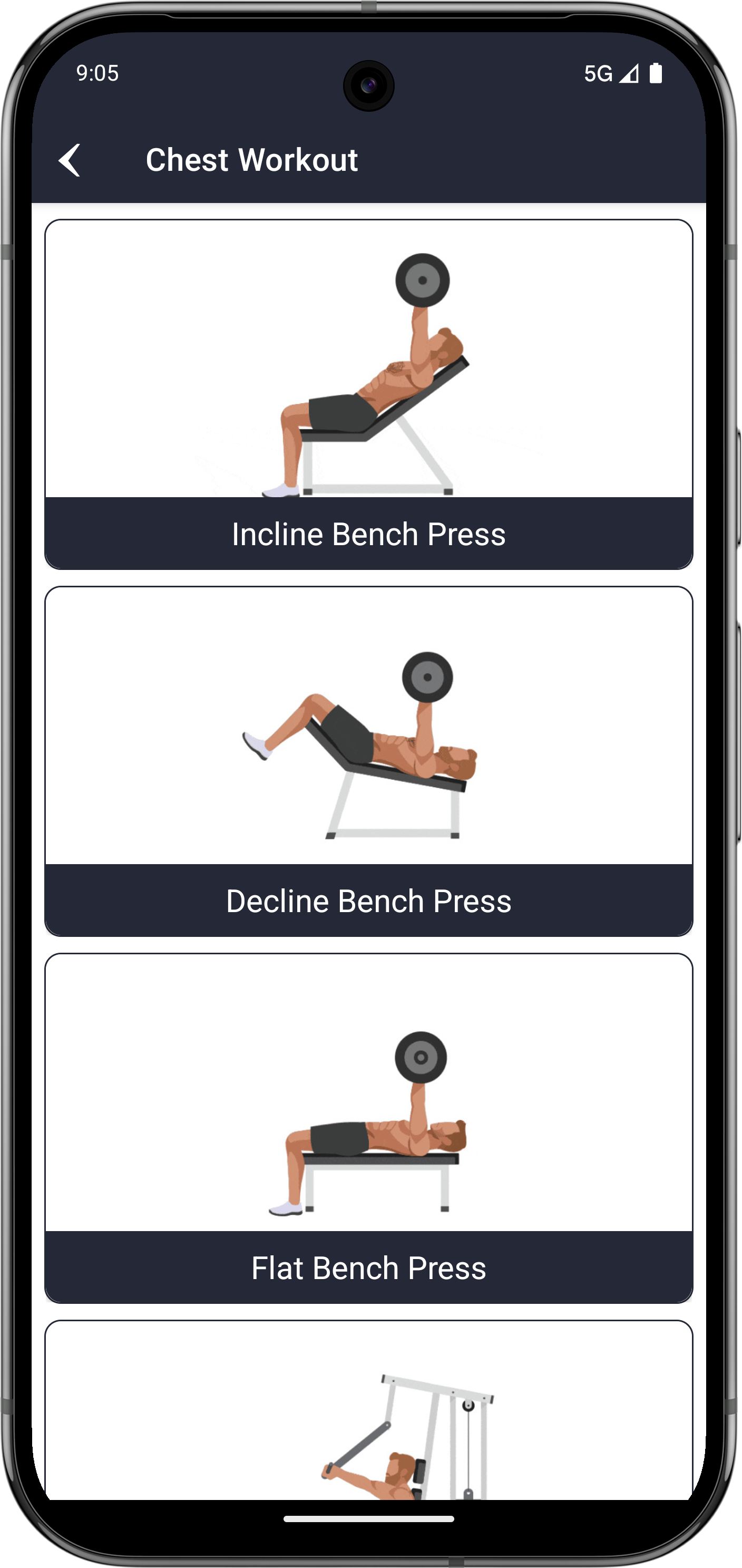 Workout List